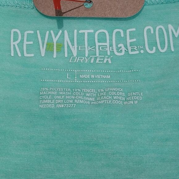 Hand Printed Upcycled Womens Large Christmas Tis The Season Tree Snack Cake Tee - Picture 4 of 4